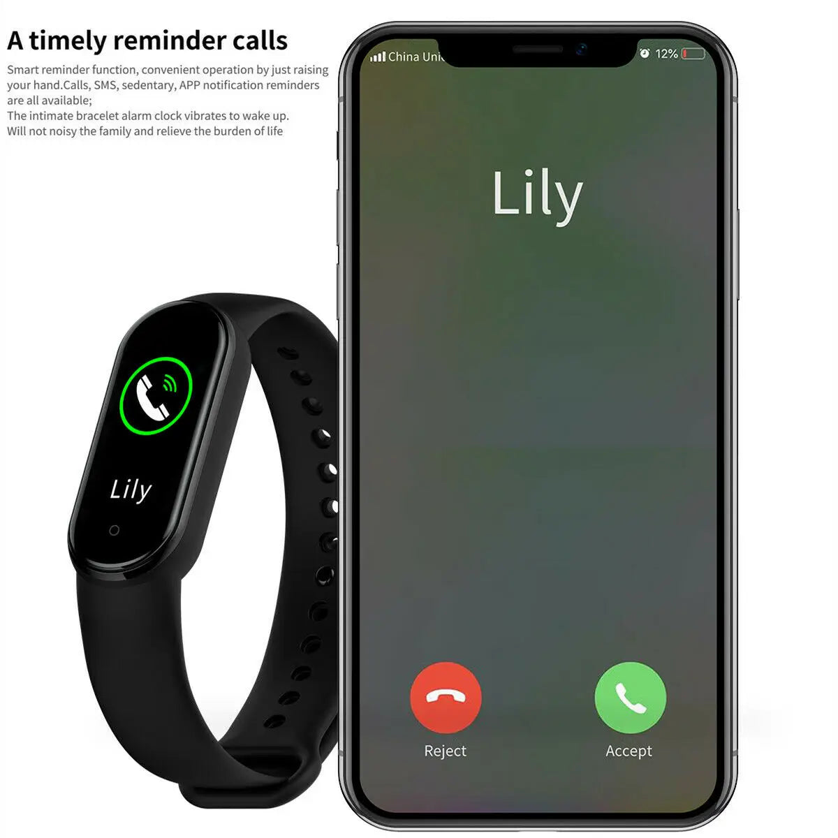 M5 Smart Band Waterproof Sport Watches