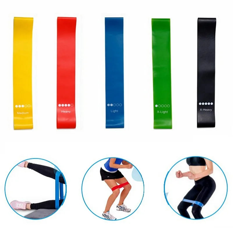 Bodybuilding Elastic Bands Pilates Exercise