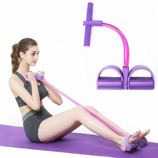 Rower Belly Resistance Band Home Gym