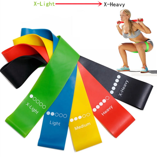 Bodybuilding Elastic Bands Pilates Exercise